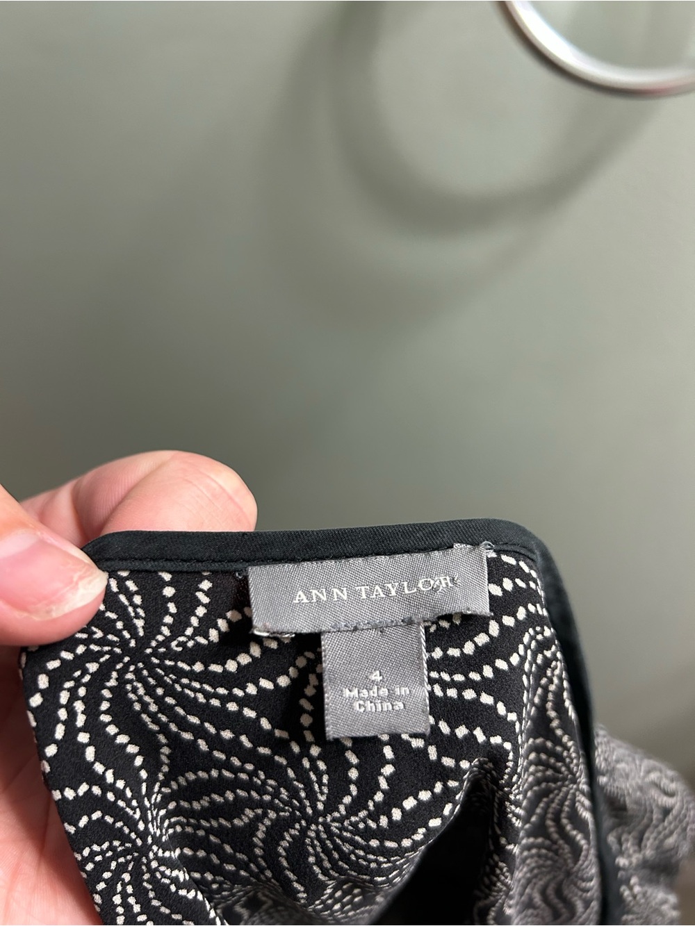 Vintage Ann Taylor silk Y2K top long sleeve - Picture 5 of 6